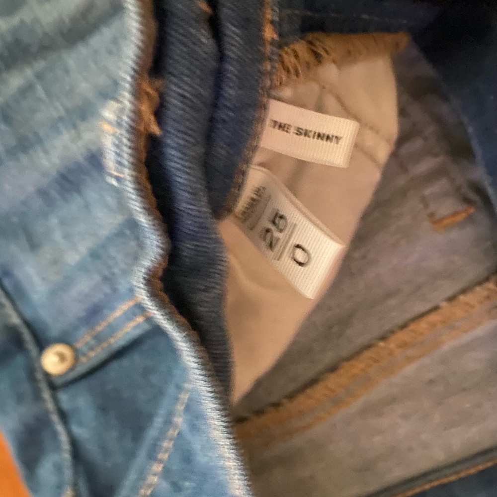 Loft Mid Rise Skinny Jeans - Picture 4 of 6